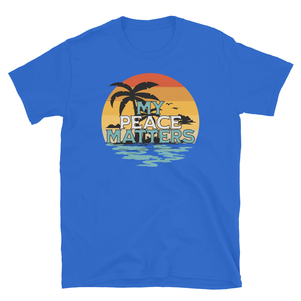 My Peace Matters TShirt - Royal Color - https://ascensionemporium.net